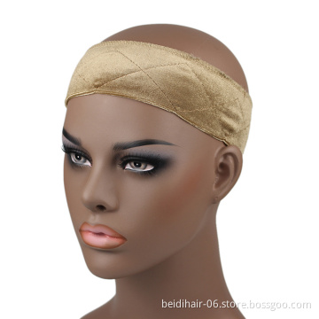 Elastic Non Slip Velvet Wig Head band with Soft Scarf Hair Band For Wigs  Adjustable Breathable Lace Wig Band